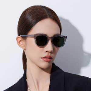 Fashion TR Frame Plate Foot Polarized Sunglasses