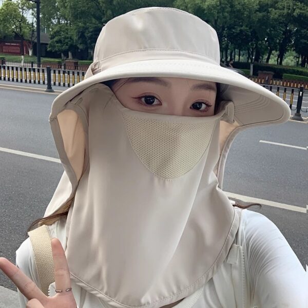 All-round Sun Protection Hat Breathable Face Mask